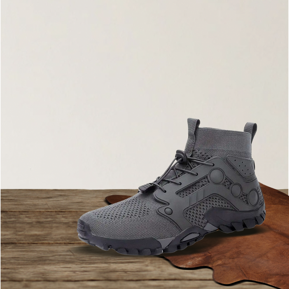 Brantell | Bequeme, rutschfeste Schnürschuhe Militärschuhe
