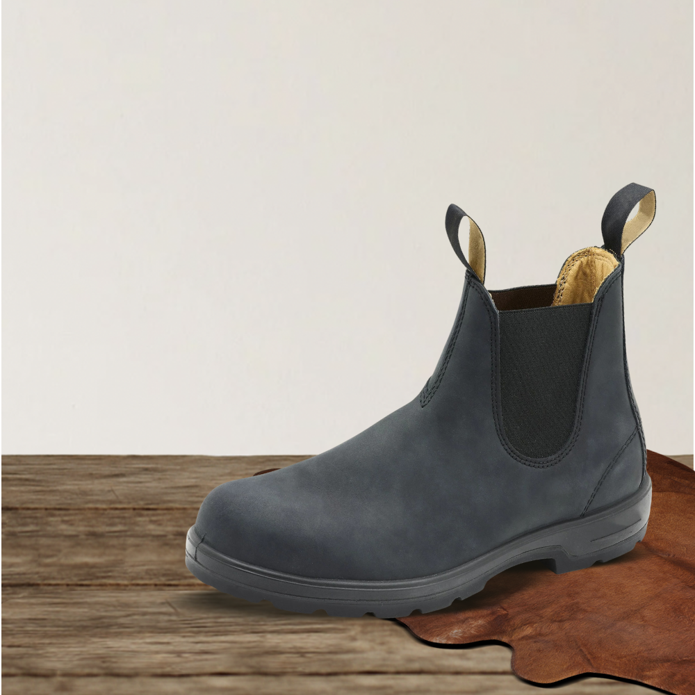Brantell | Robuster Chelsea-Arbeitsstiefel aus Echtleder