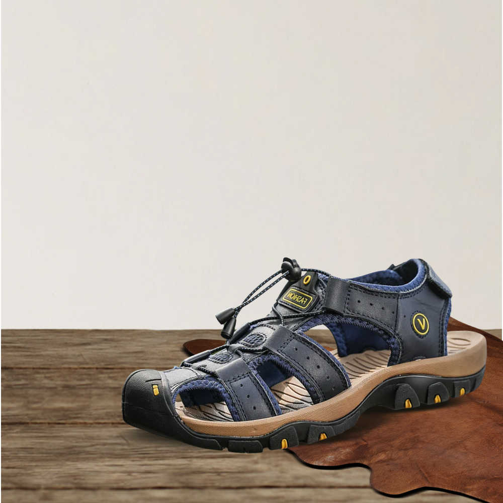 Brantell | Herren Flache Orthopädische Sandalen