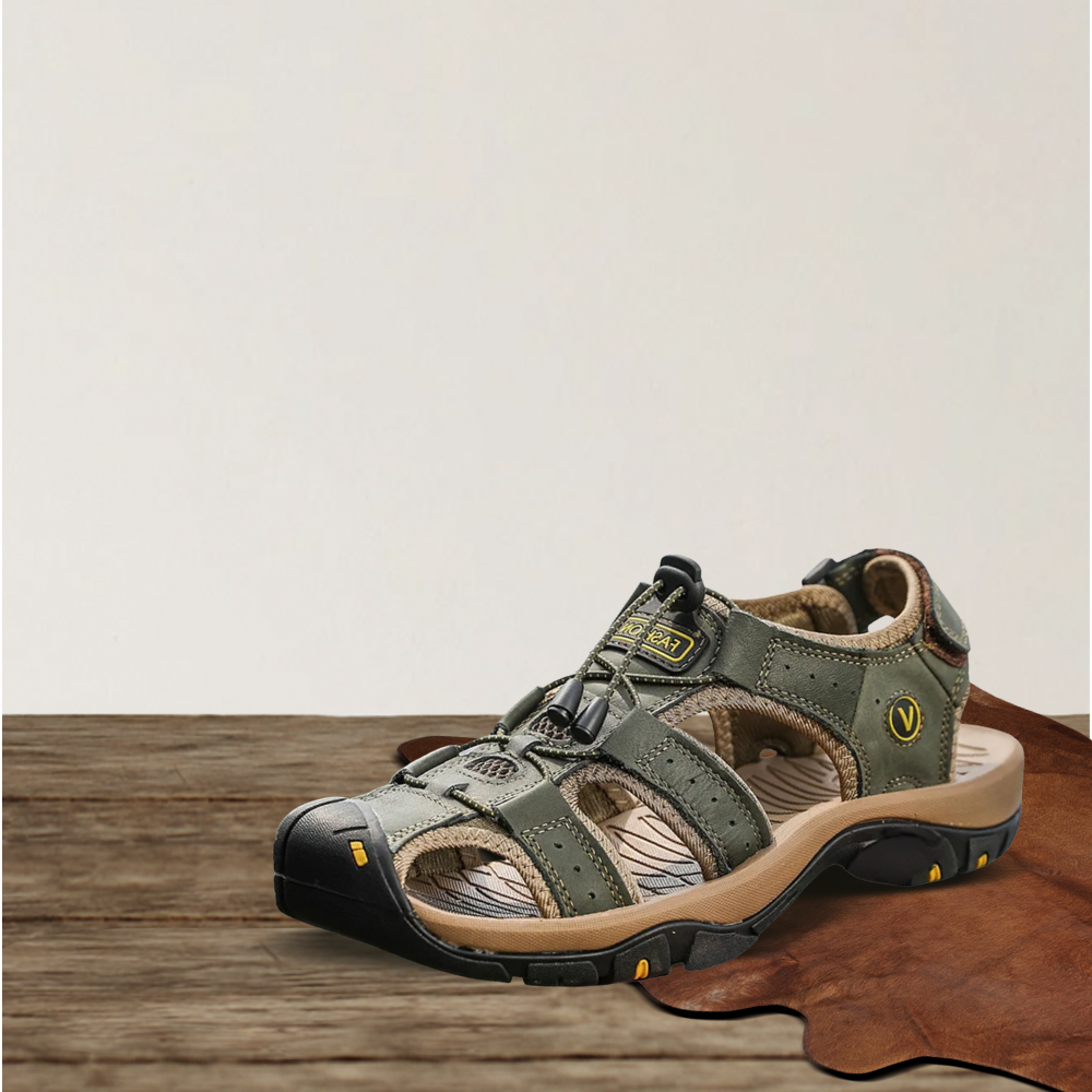 Brantell | Herren Flache Orthopädische Sandalen