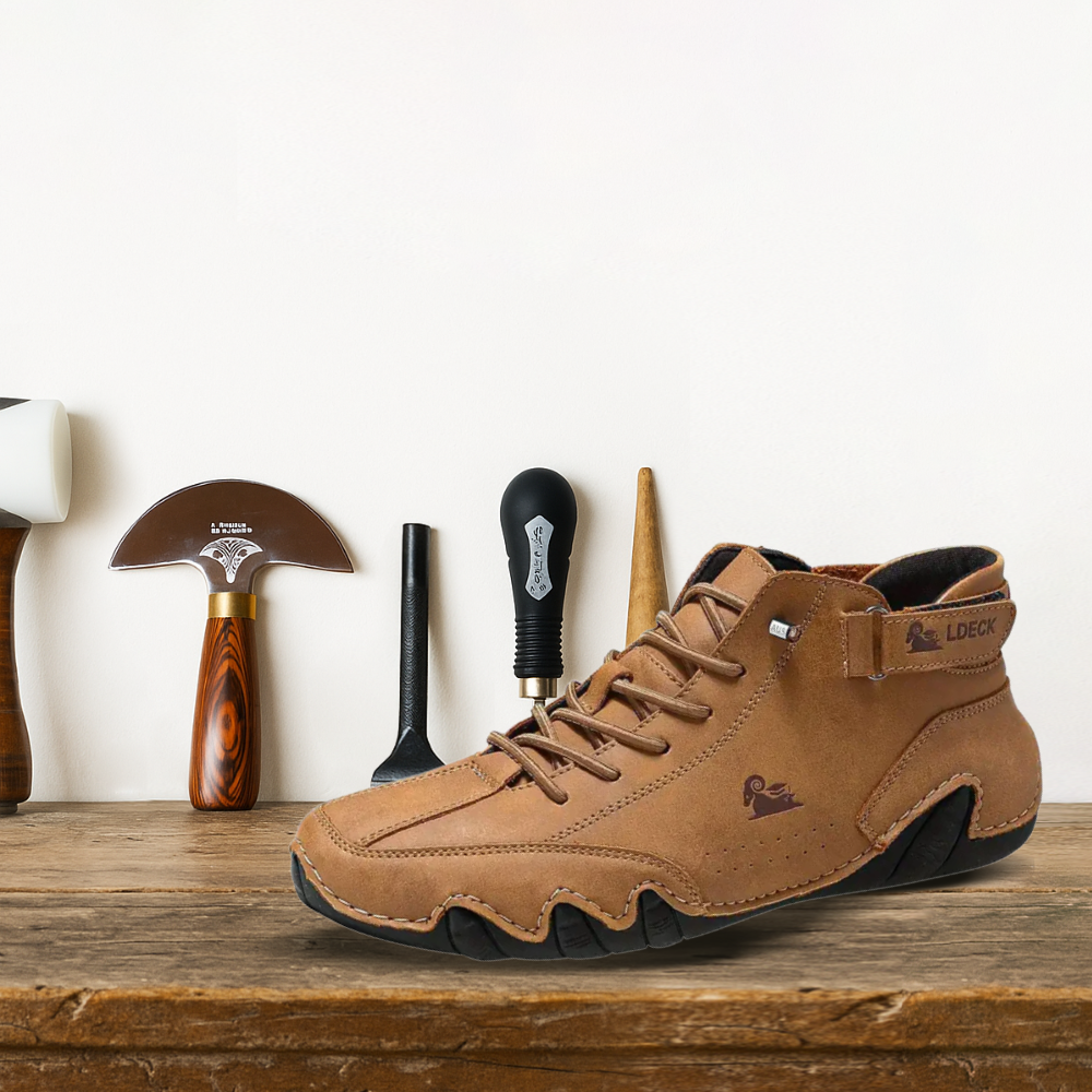 Brantell | Herren High Top Orthopädische Sportliche Freizeitschuhe