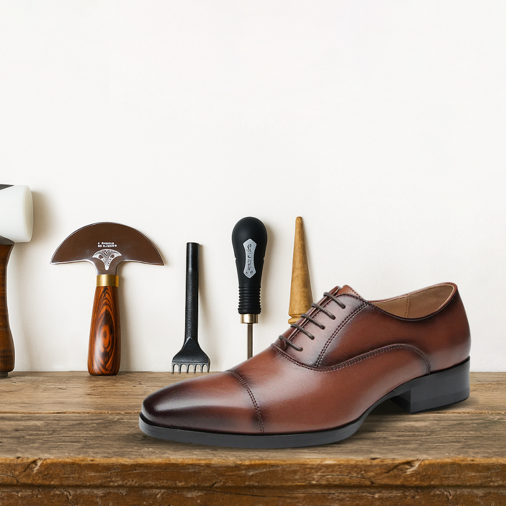 Brantell | Herren Oxford Schuhe aus echtem Leder