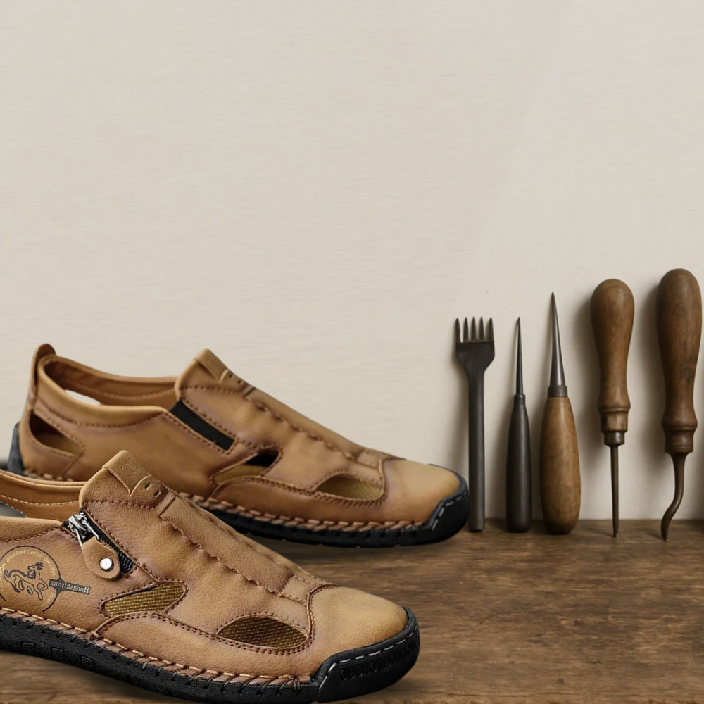 Brantell | Atmungsaktive orthopädische Herrenschuhe