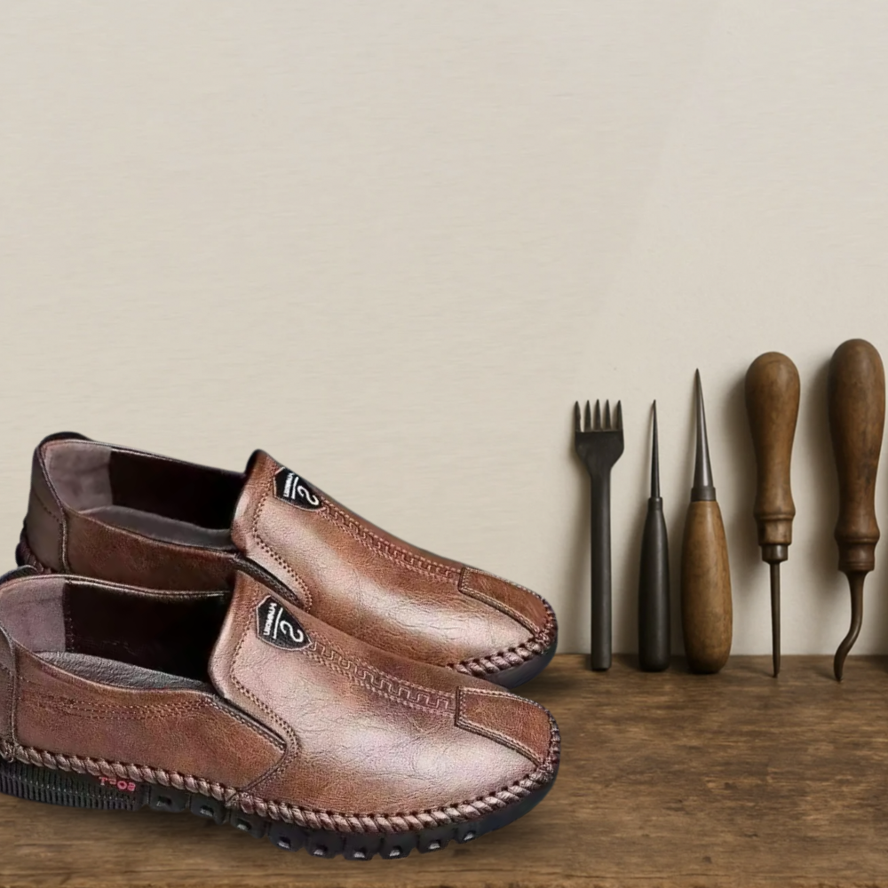 Brantell | Herren-Lederslipper – Robust, Weich, Stilvoll
