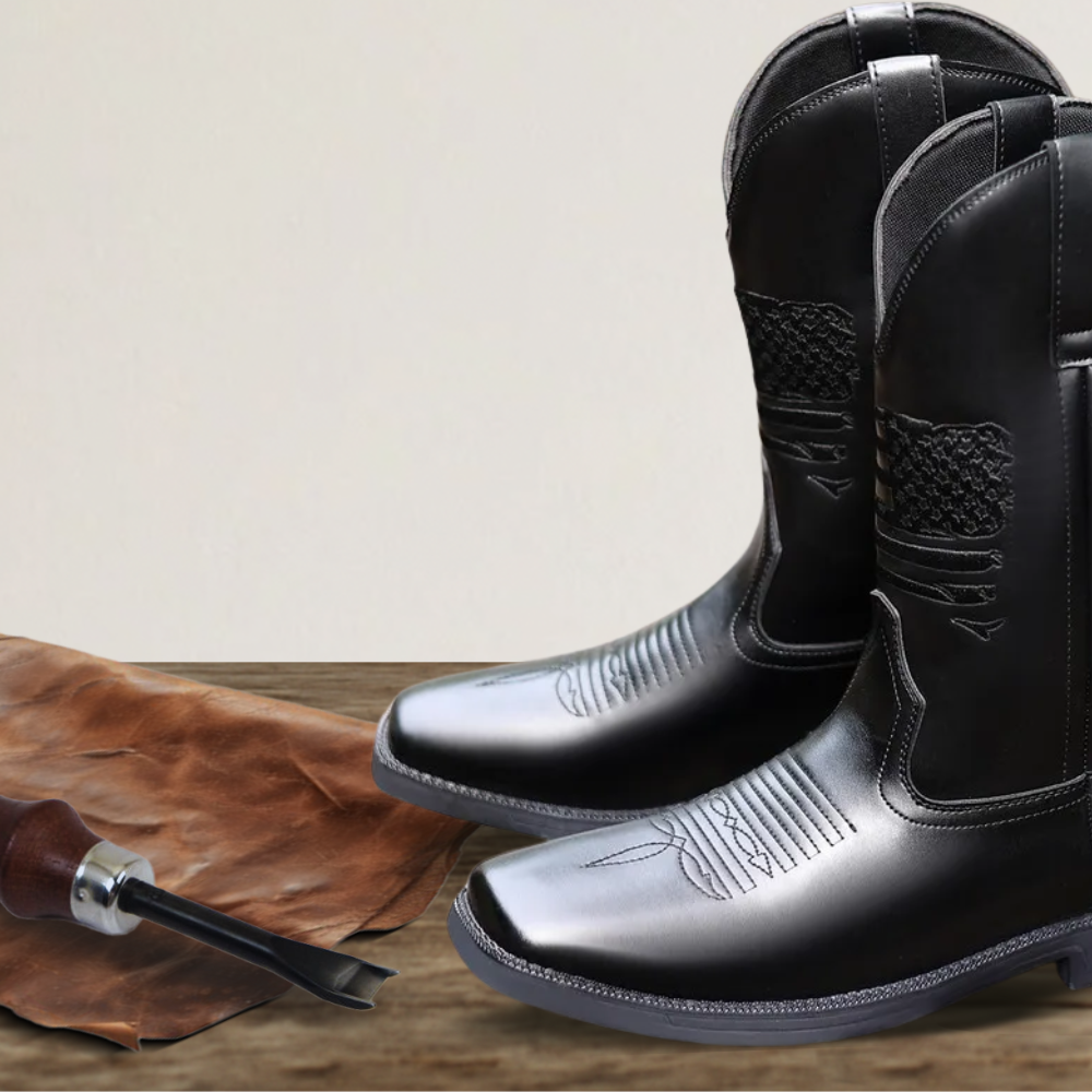 Brantell | Western Style genähte Stiefel