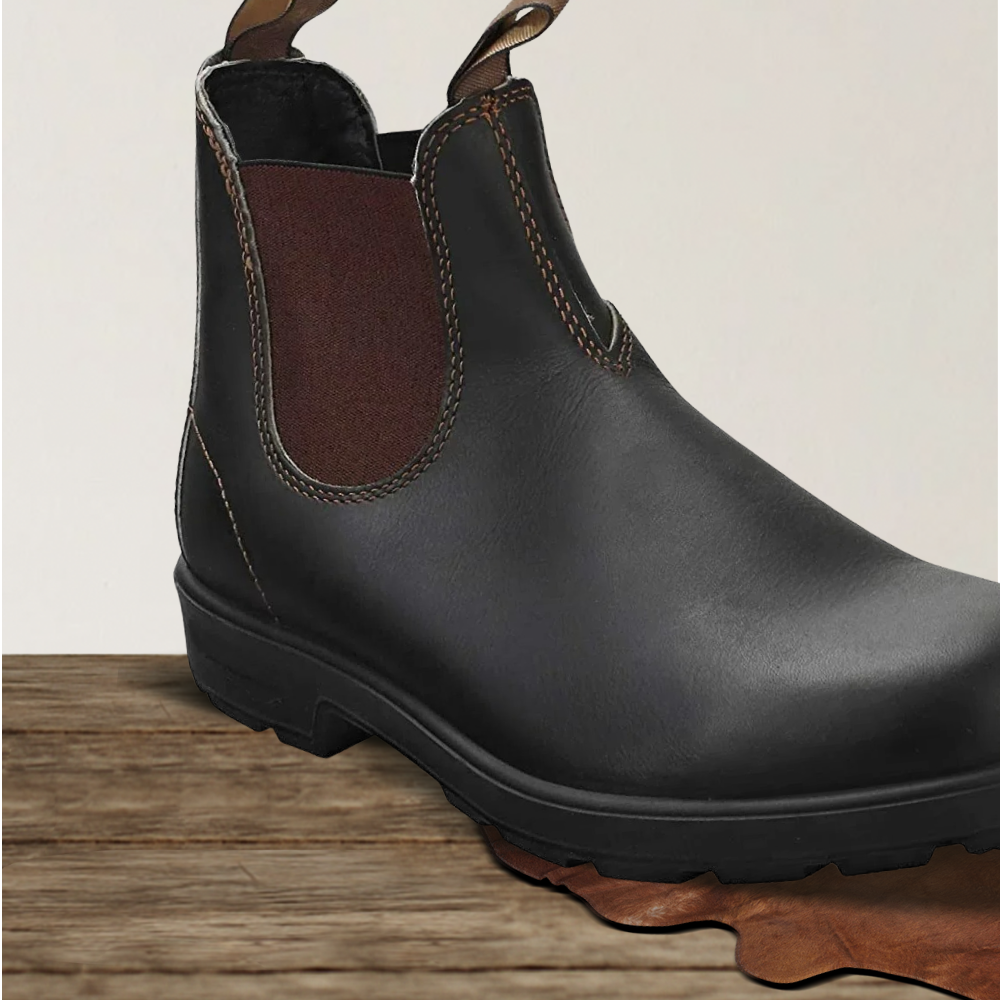 Brantell | Robuster Chelsea-Arbeitsstiefel aus Echtleder