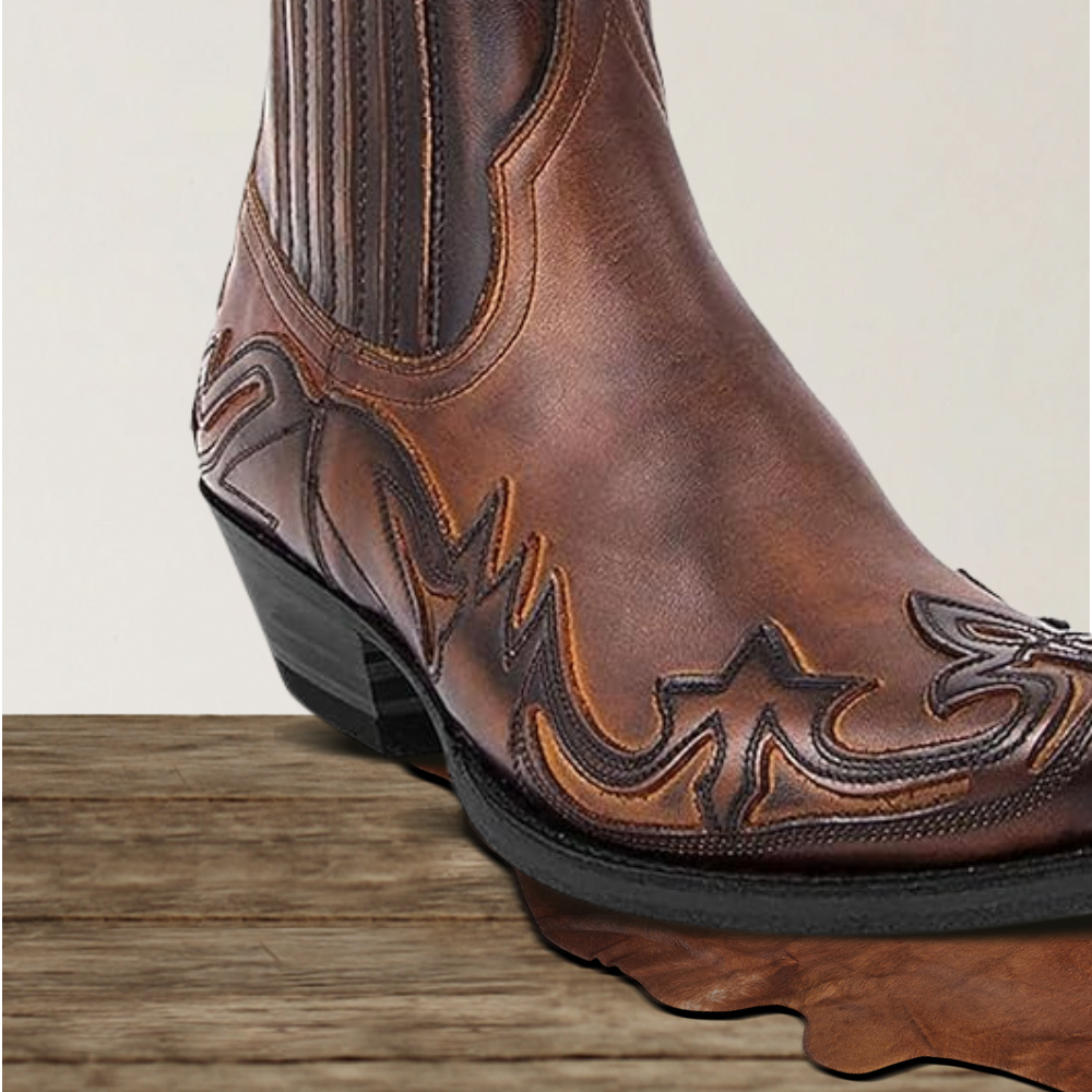 Brantell | Klassische niedrig geschnittene Cowboystiefel