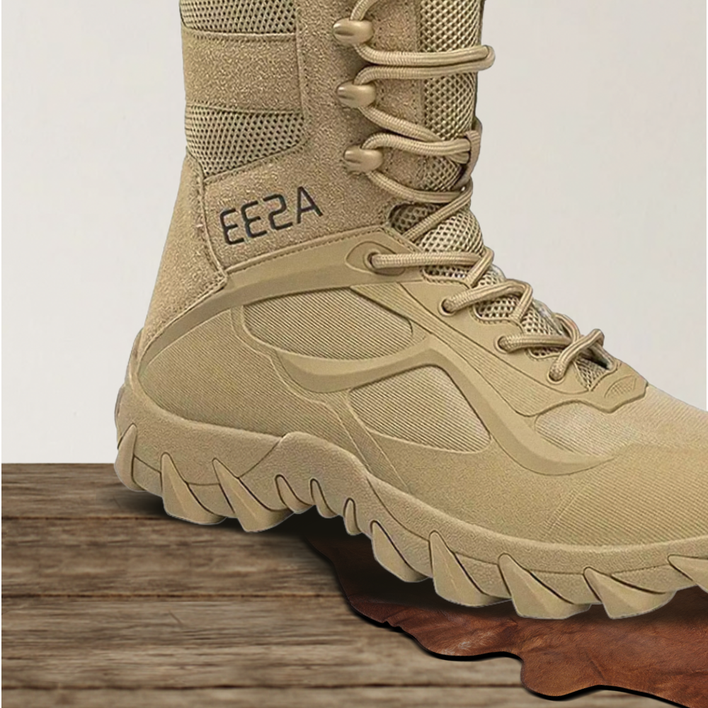 Brantell | Männer stoßdämpfende Gummisohle Militärstiefel