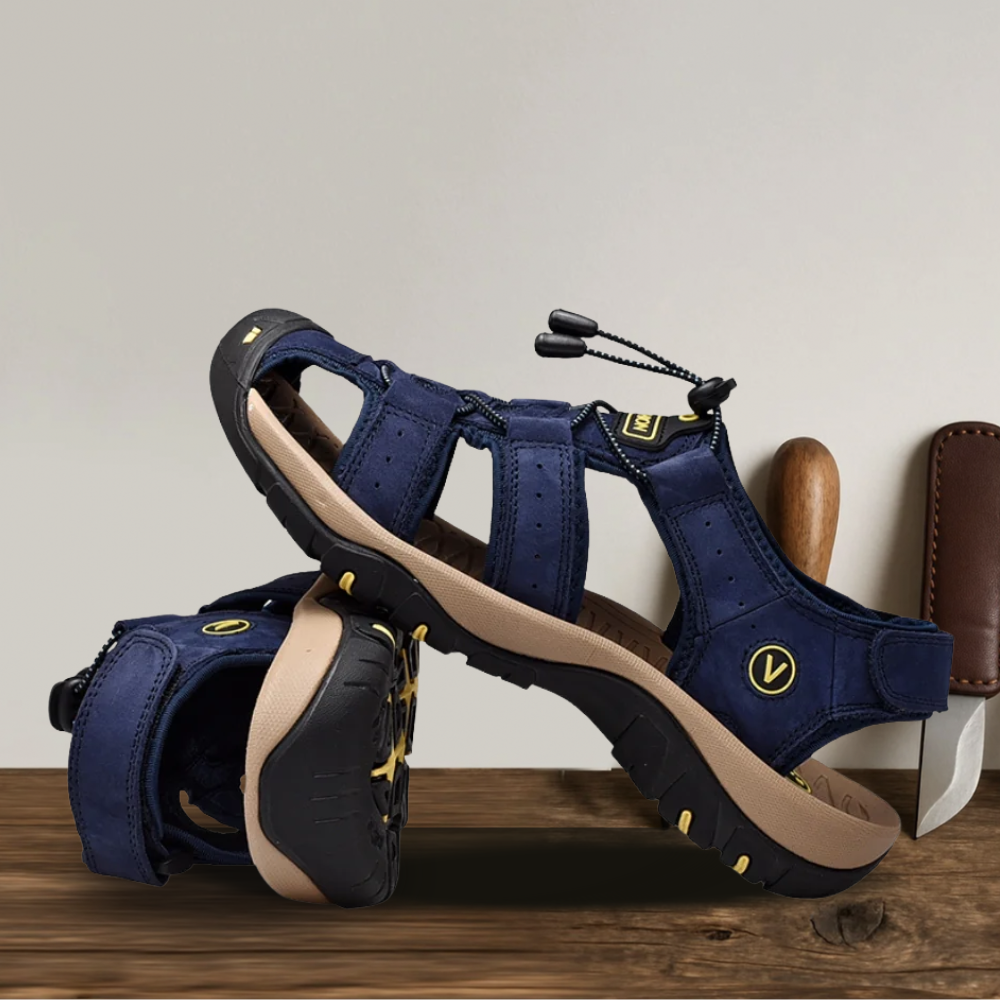 Brantell | Herren Flache Orthopädische Sandalen