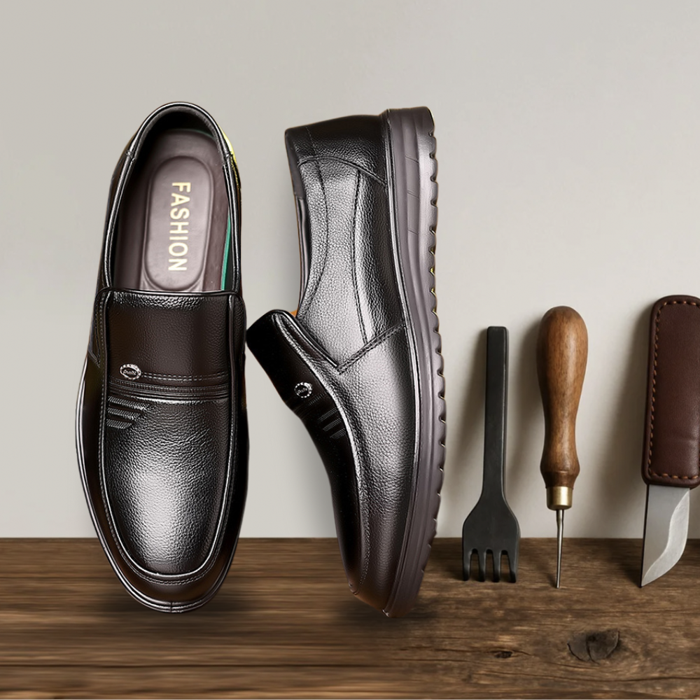 Brantell | Bequeme Loafer aus Rindsleder