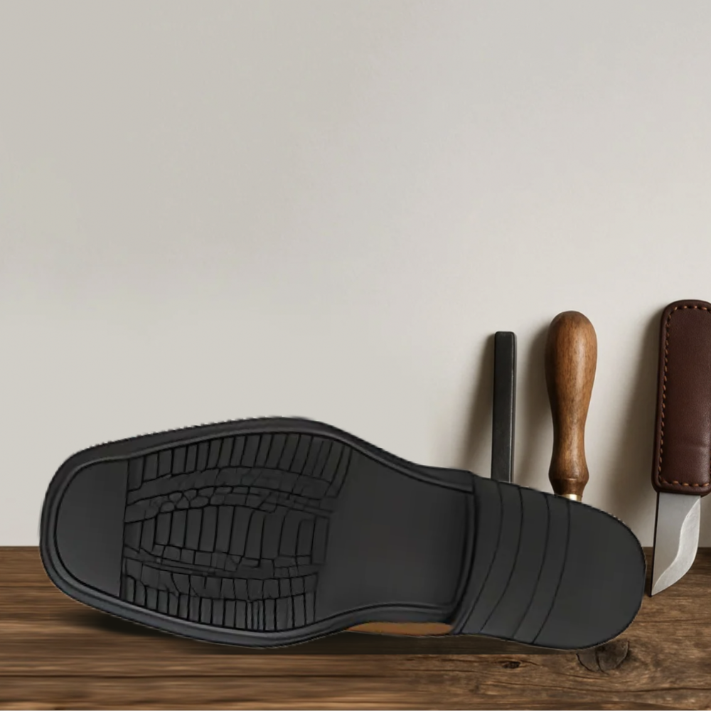 Brantell | Retro Halbhohe Lederstiefel