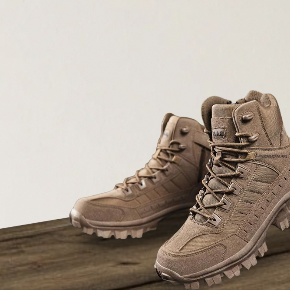 Brantell | Herren stoßdämpfende, rutschfeste Militärstiefel
