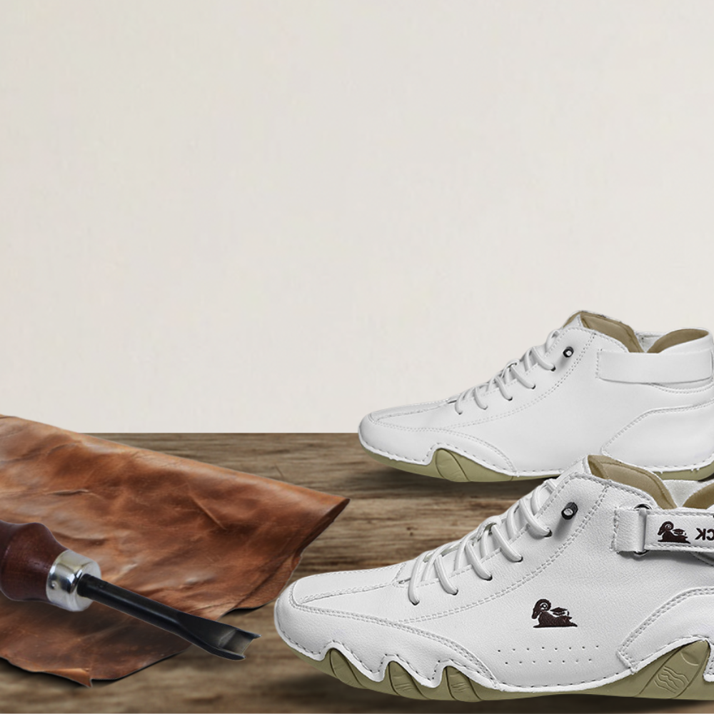 Brantell | Herren High Top Orthopädische Sportliche Freizeitschuhe