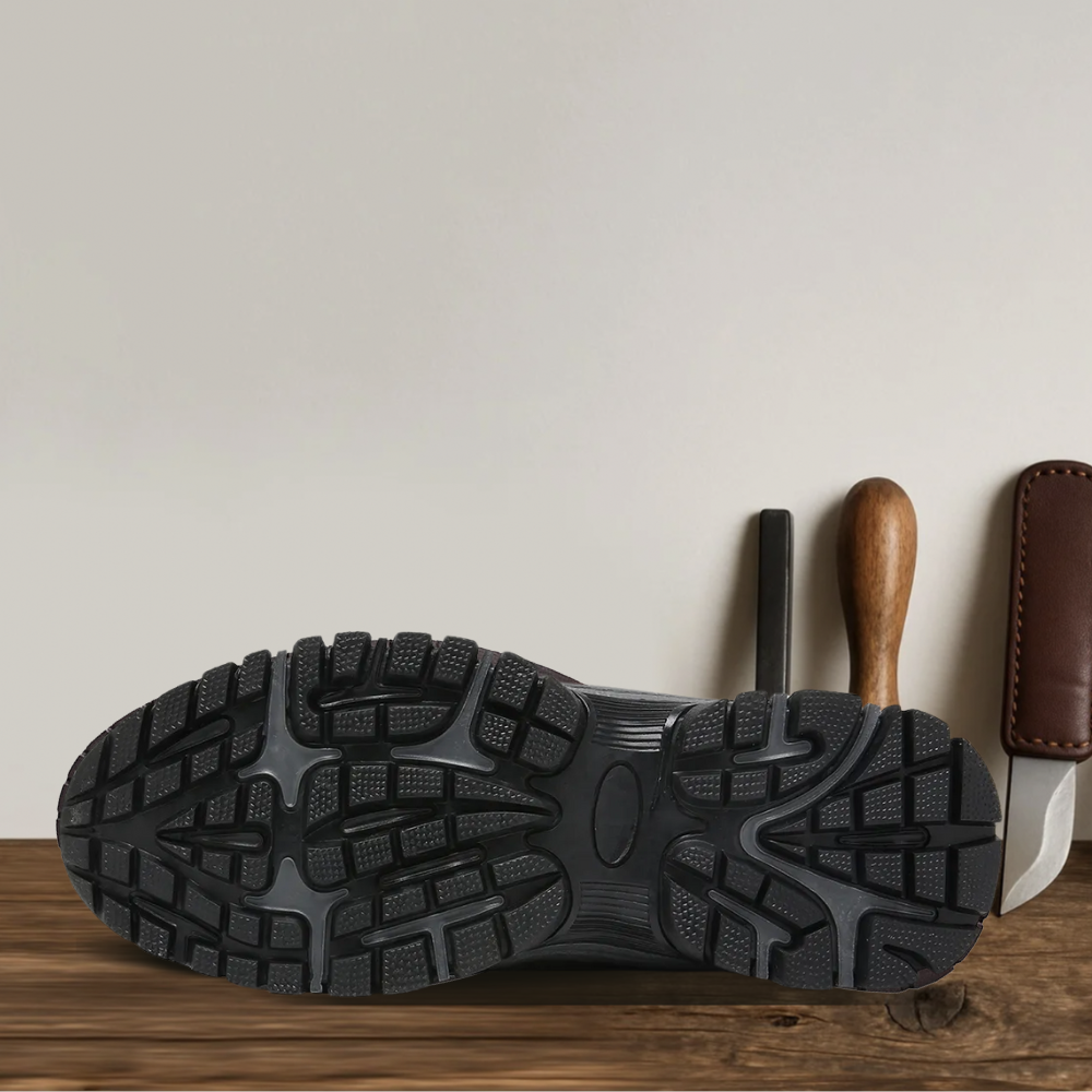 Brantell | Rutschfeste orthopädische Herren-Slipper für alle Jahreszeiten