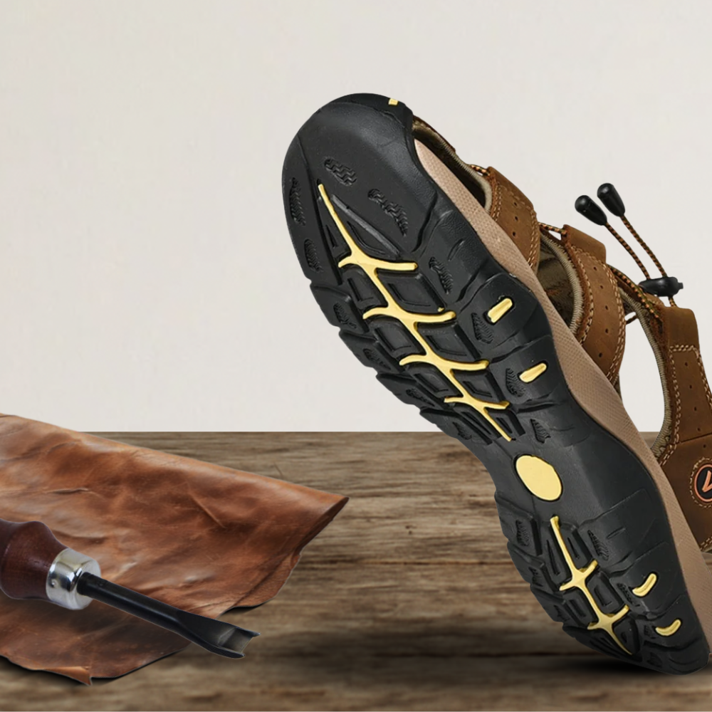 Brantell | Herren Flache Orthopädische Sandalen