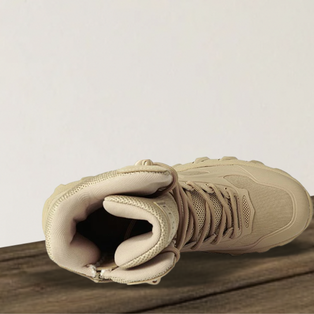 Brantell | Männer stoßdämpfende Gummisohle Militärstiefel