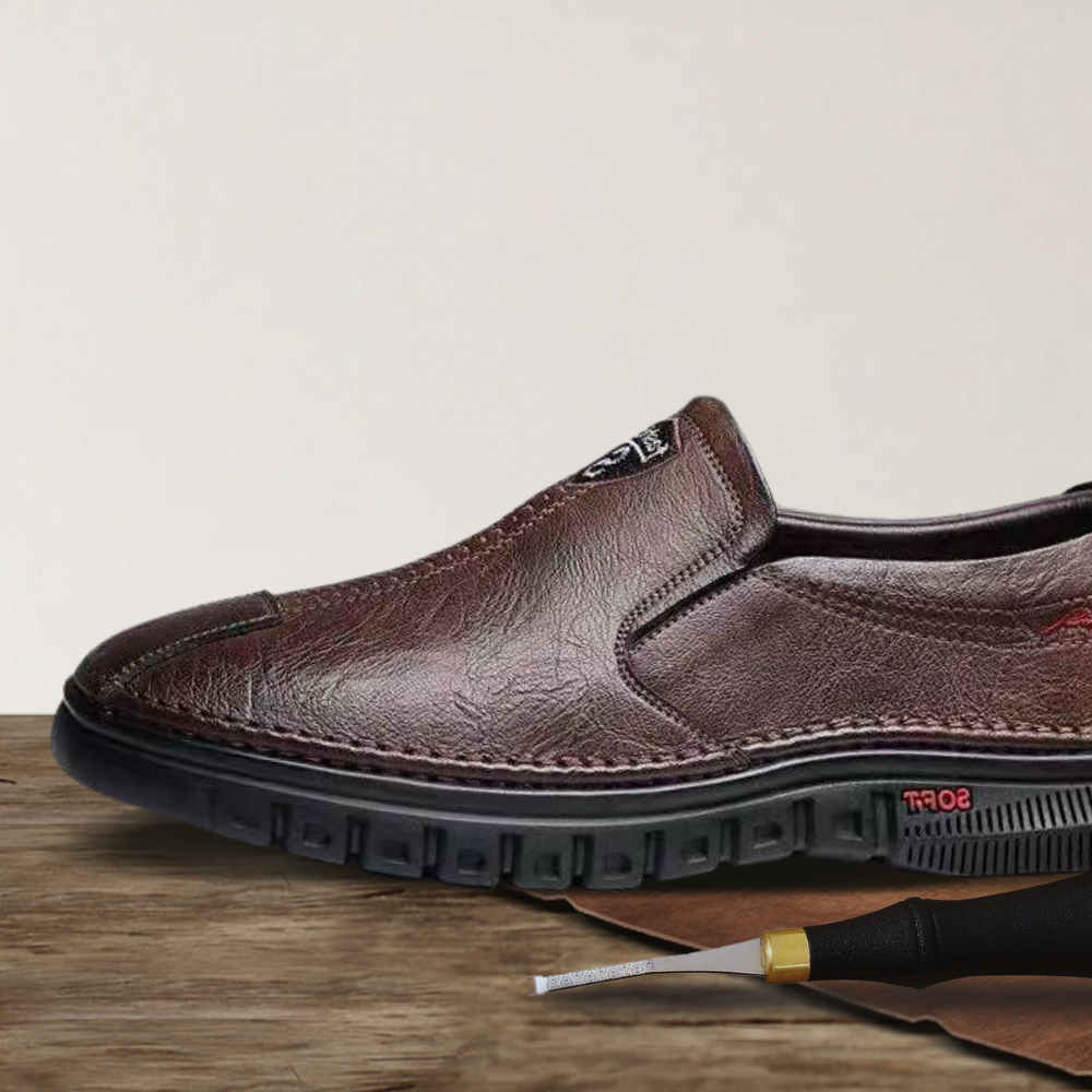 Brantell | Herren-Lederslipper – Robust, Weich, Stilvoll