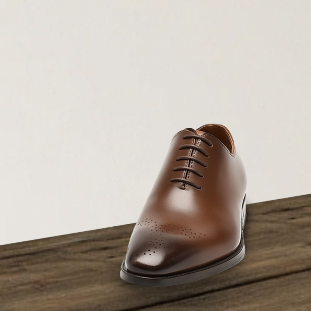Brantell | Rindsleder Obermaterial Plain Toe Oxford Schuhe