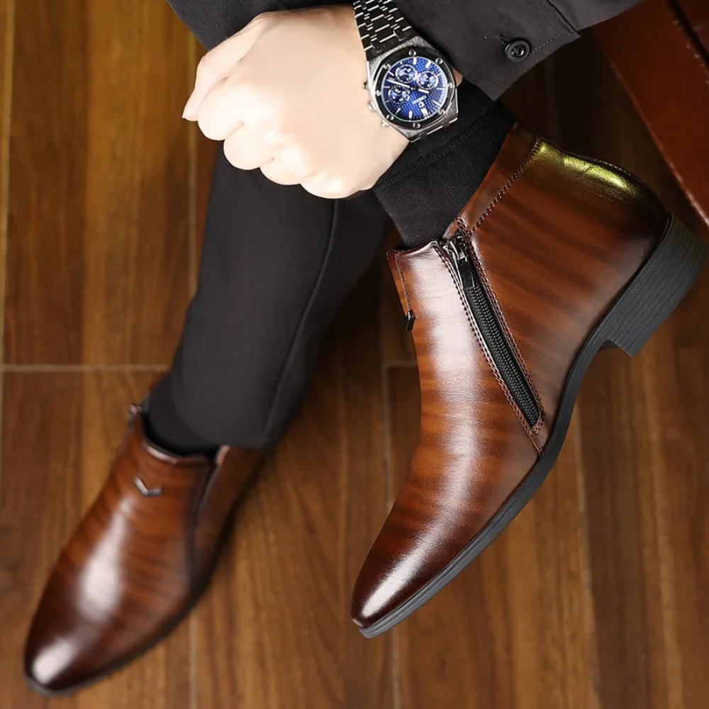 Brantell | Eleganter Chelsea-Stiefel aus Leder – Handwerkskunst & zeitloser Stil