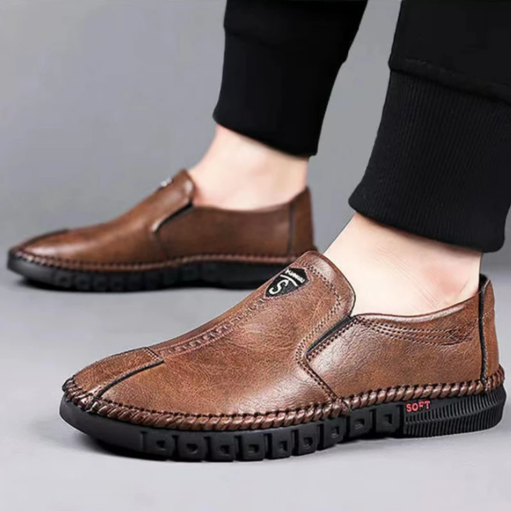 Brantell | Herren-Lederslipper – Robust, Weich, Stilvoll