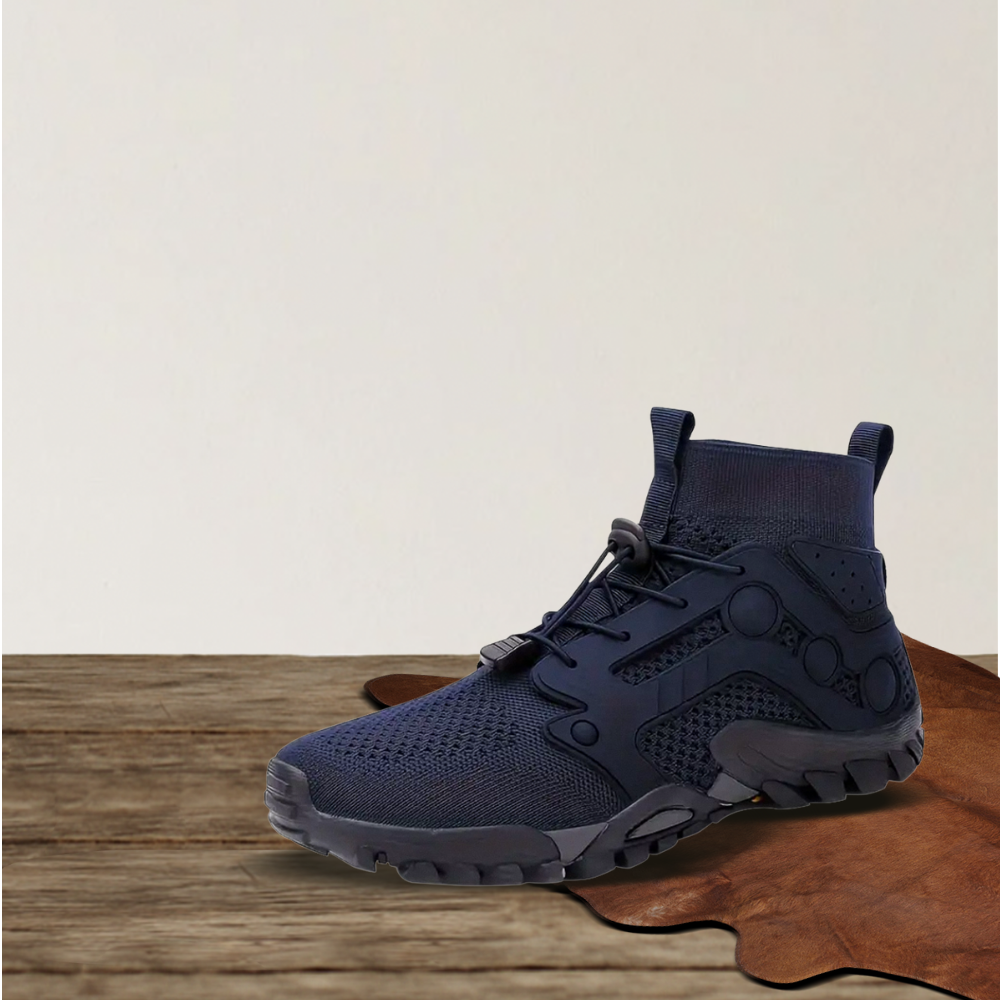 Brantell | Bequeme, rutschfeste Schnürschuhe Militärschuhe