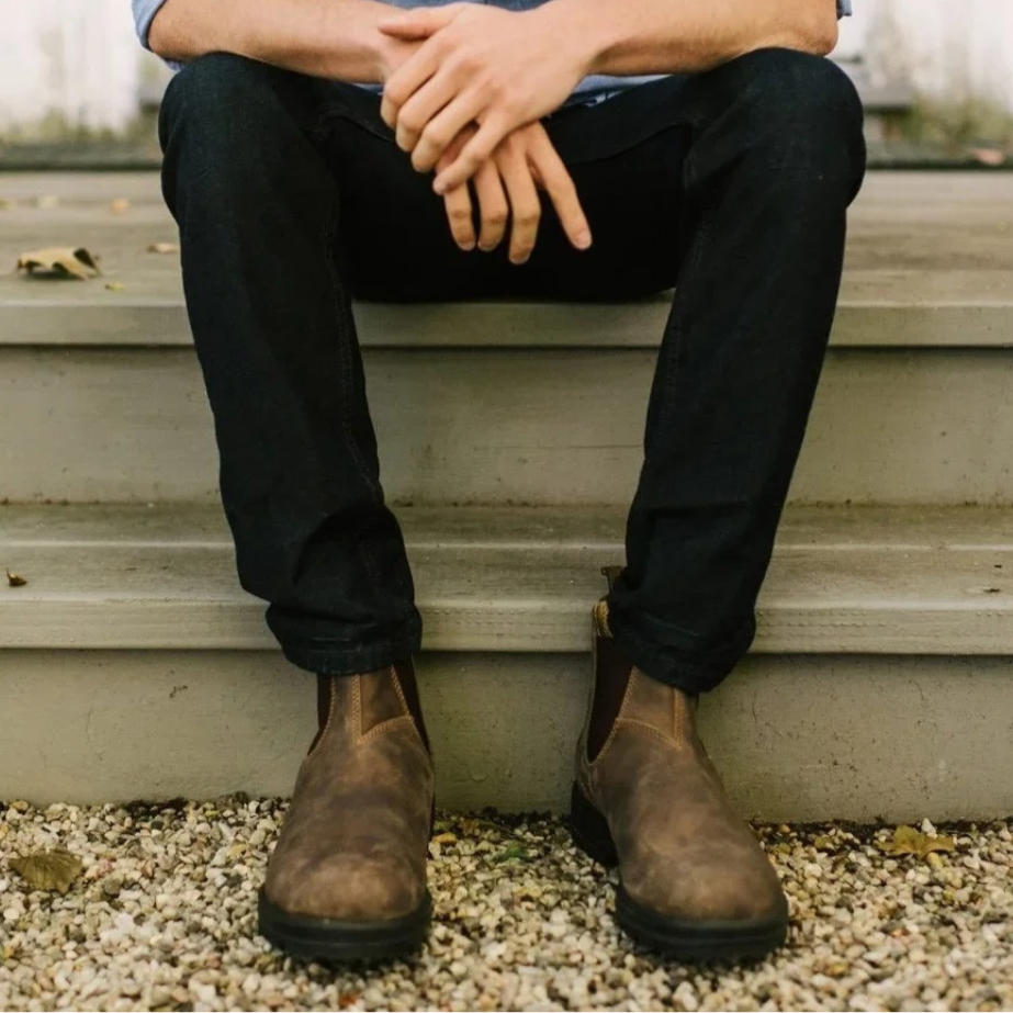 Brantell | Robuster Chelsea-Arbeitsstiefel aus Echtleder