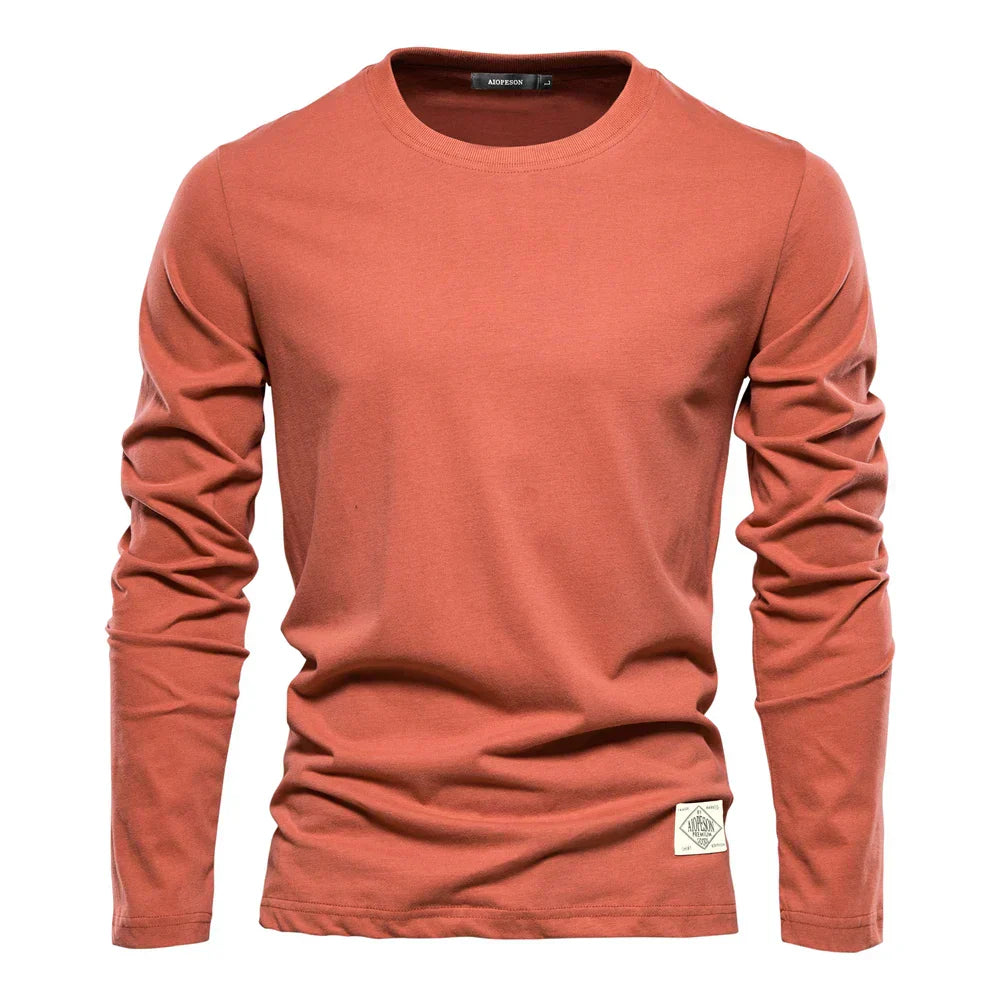 BRANTELL | Basic Longsleeve Herren für den Frühling