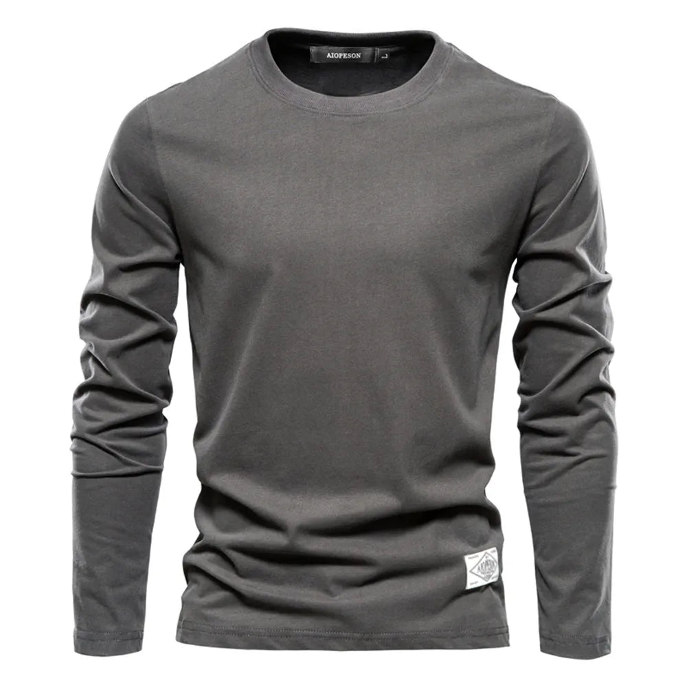BRANTELL | Basic Longsleeve Herren für den Frühling