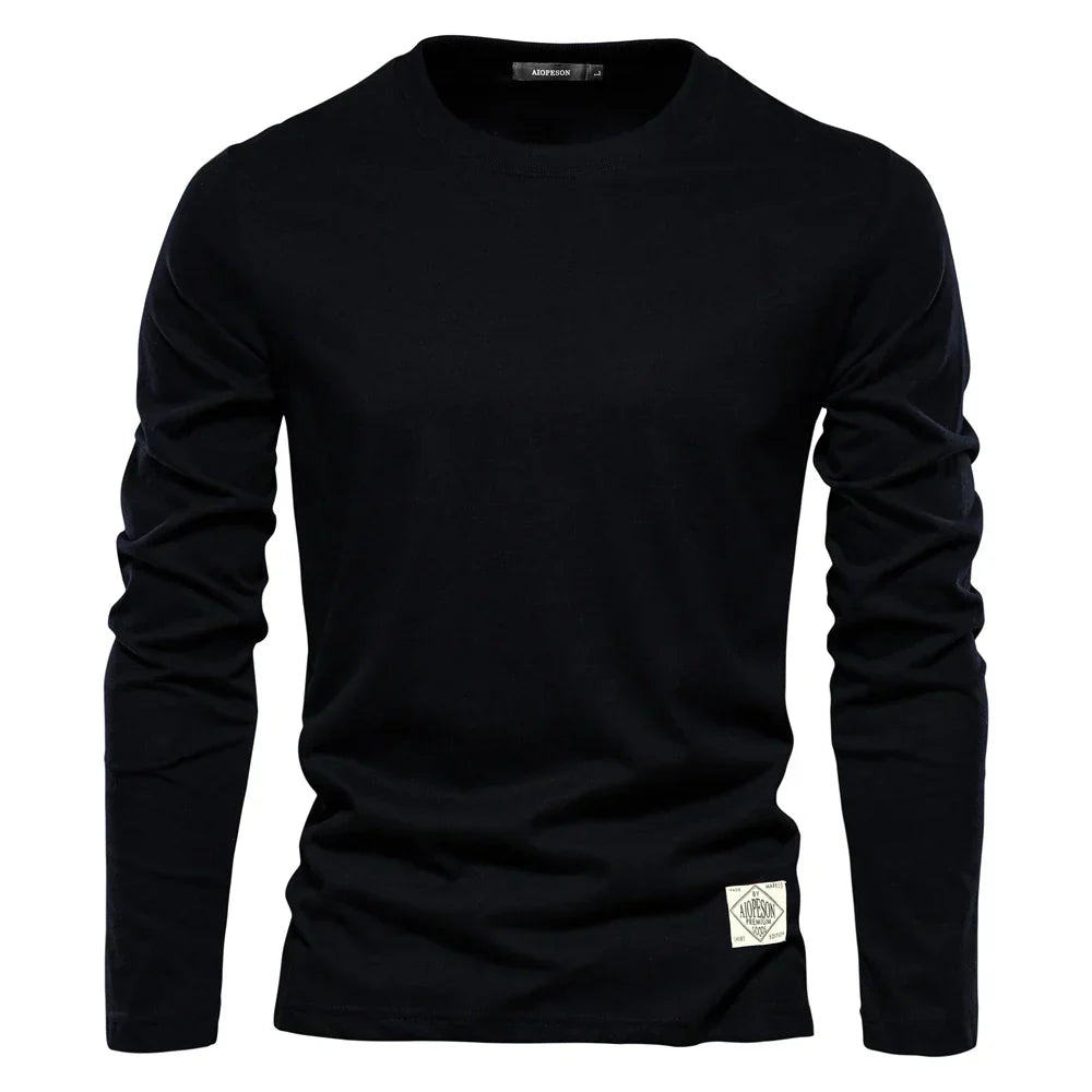 BRANTELL | Basic Longsleeve Herren für den Frühling