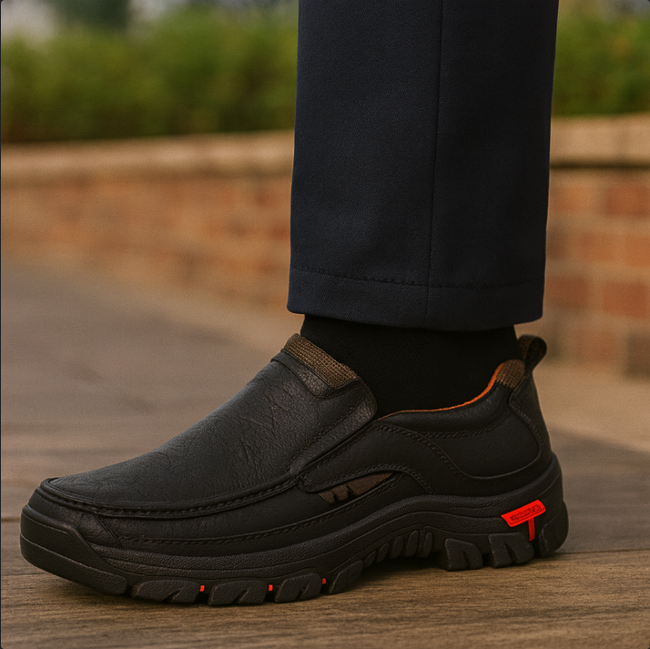 Brantell | Modische Loafers mit Nähten für Männer
