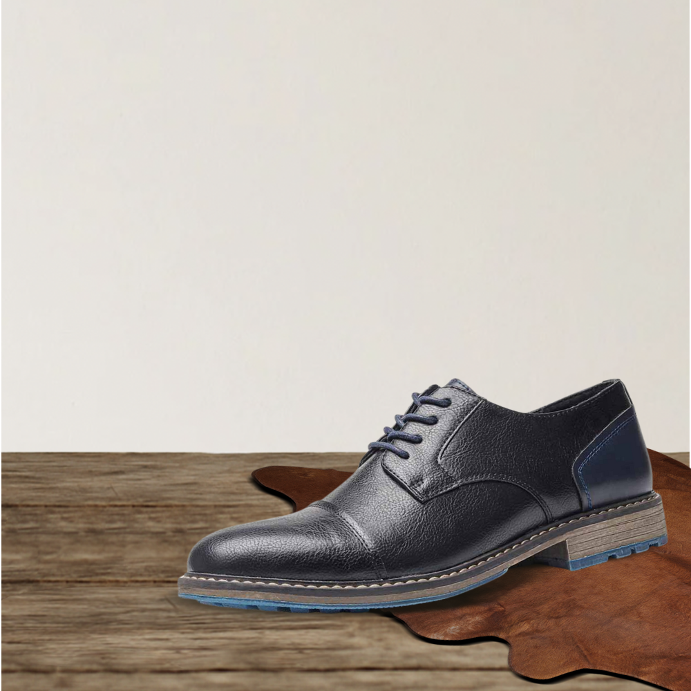 Brantell | Große Größen Herrenschuhe mit fester Farbe