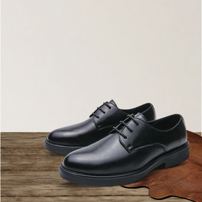 Brantell | Eleganter Herren Derby-Schnürschuh aus Glattlederoptik