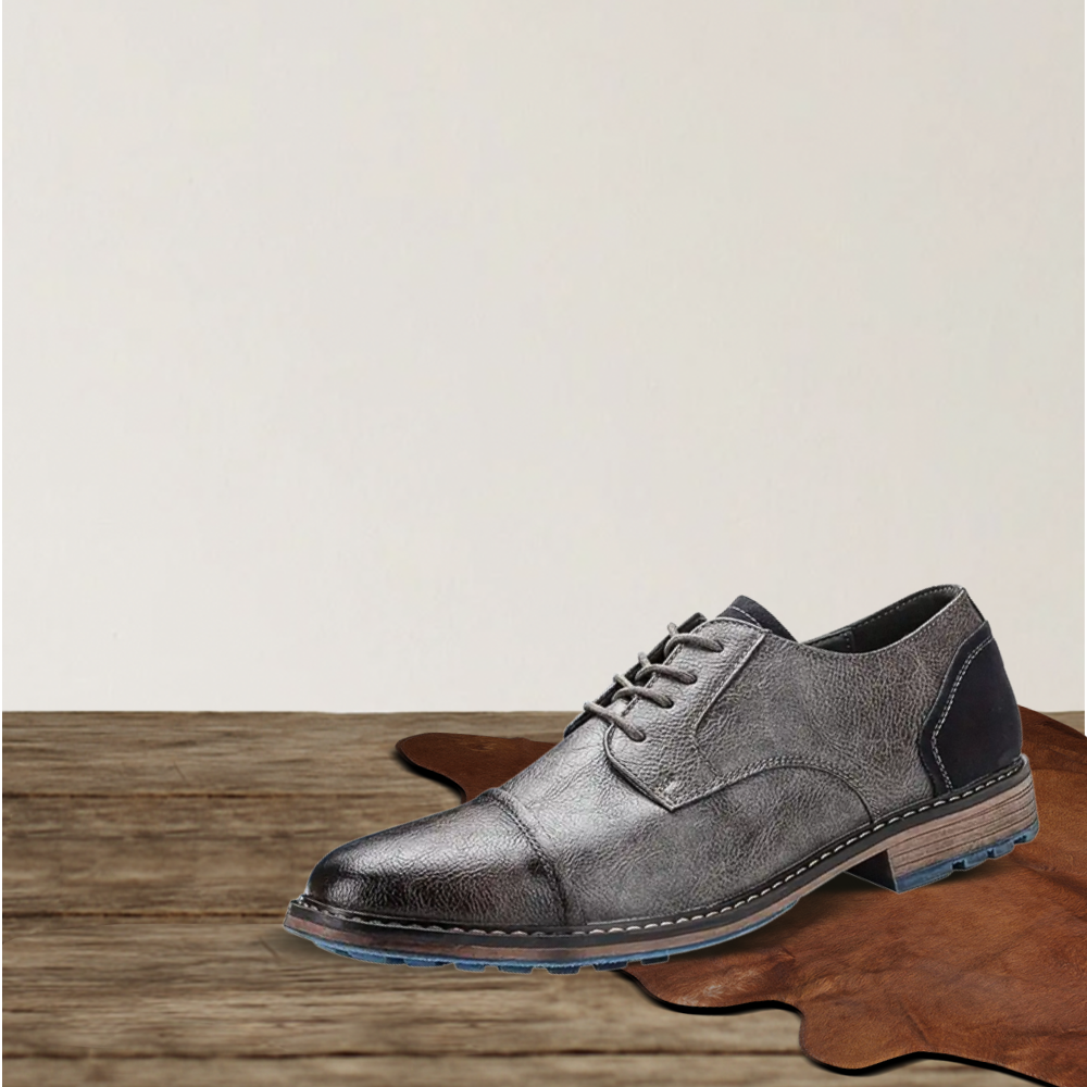 Brantell | Große Größen Herrenschuhe mit fester Farbe