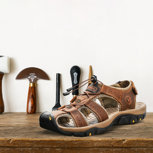 Brantell | Herren Flache Orthopädische Sandalen