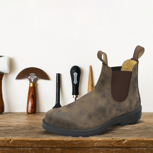 Brantell | Robuster Chelsea-Arbeitsstiefel aus Echtleder