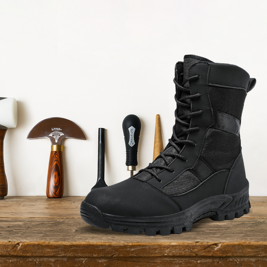 Brantell | Herren hohe tarnfarbene taktische Militärstiefel