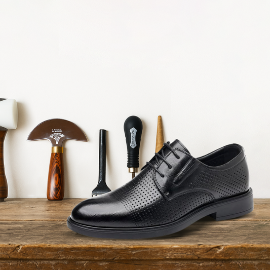 Brantell | Eleganter Herren-Derby aus Echtleder – Atmungsaktiv & Business-tauglich