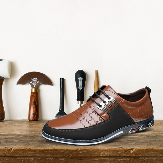 Brantell | Schuhe aus strukturiertem Glattleder für Männer