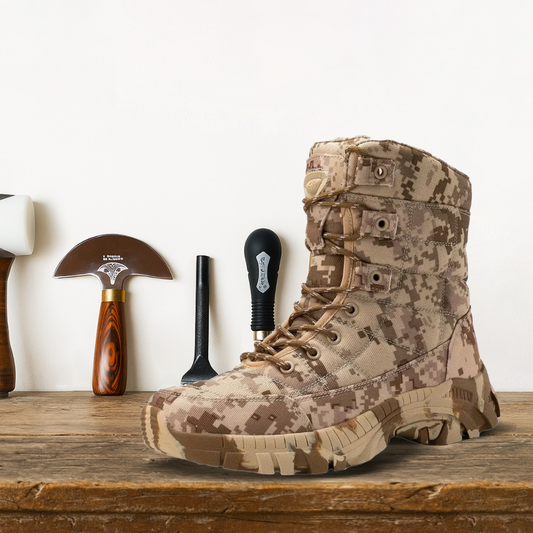 Brantell | Herren High Camo Langlebige Stiefel