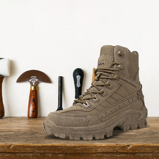 Brantell | Herren stoßdämpfende, rutschfeste Militärstiefel