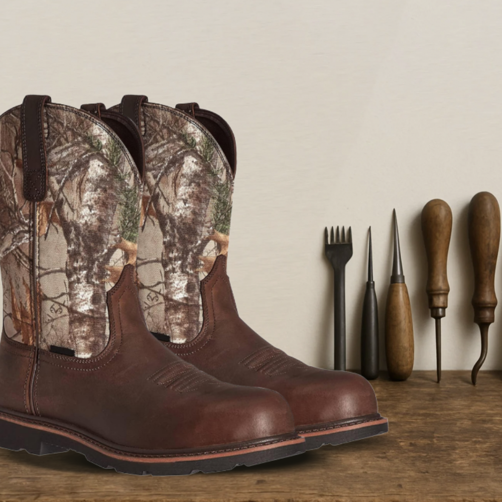 Brantell | Vintage-inspirierte Lederstiefel für Männer
