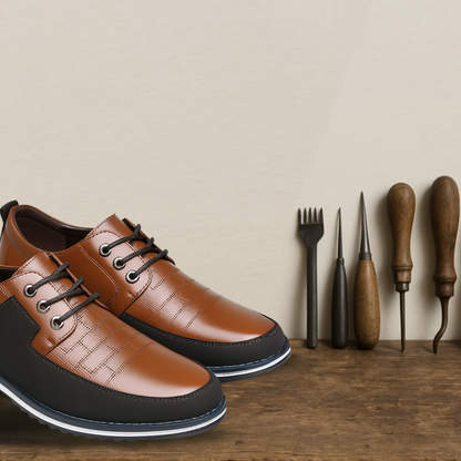 Brantell | Schuhe aus strukturiertem Glattleder für Männer
