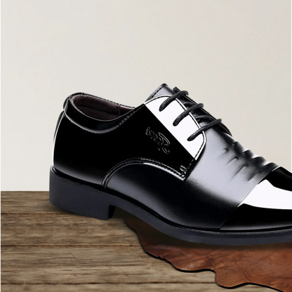 Brantell | Eleganter Herren-Schnürschuh aus Lacklederoptik