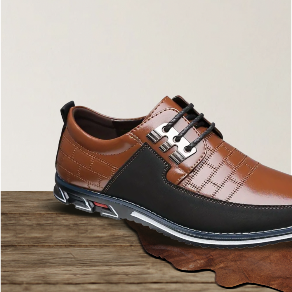 Brantell | Schuhe aus strukturiertem Glattleder für Männer