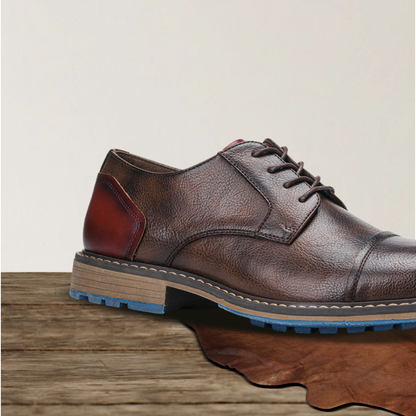 Brantell | Große Größen Herrenschuhe mit fester Farbe