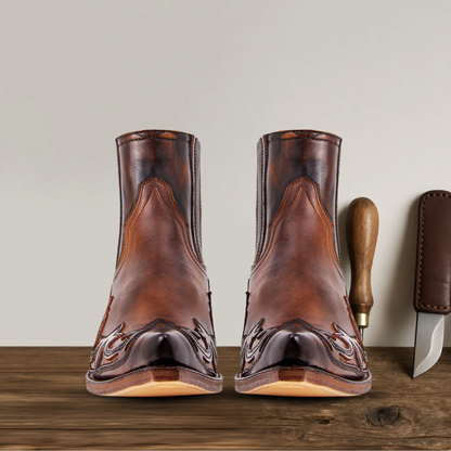 Brantell | Klassische niedrig geschnittene Cowboystiefel