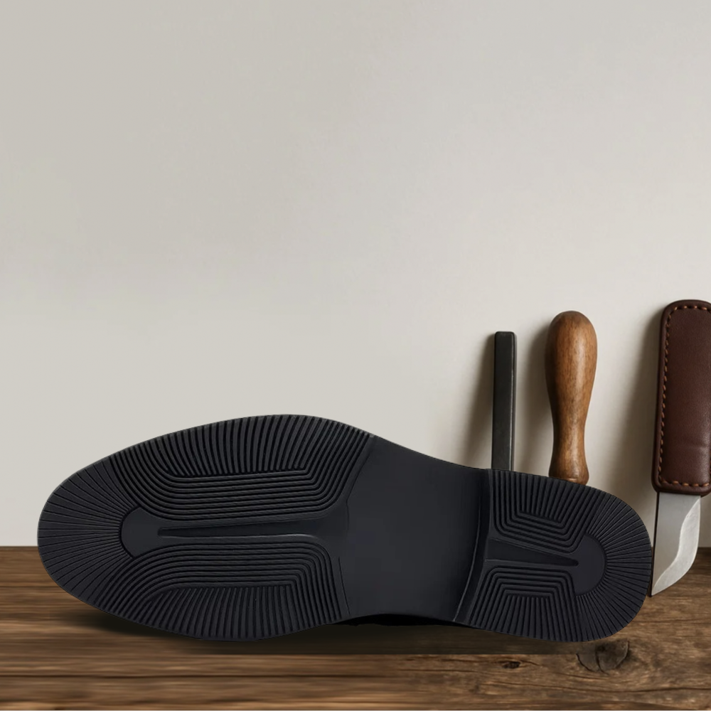 Brantell | Klassischer Herren-Slipper aus Glattlederoptik