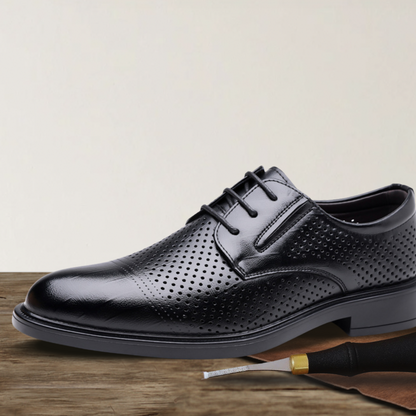 Brantell | Eleganter Herren-Derby aus Echtleder – Atmungsaktiv & Business-tauglich