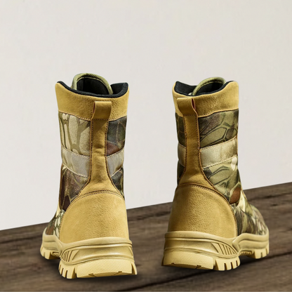 Brantell | Herren hohe tarnfarbene taktische Militärstiefel