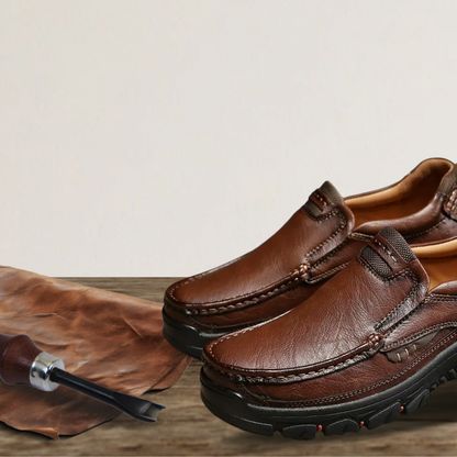 Brantell | Modische Loafers mit Nähten für Männer
